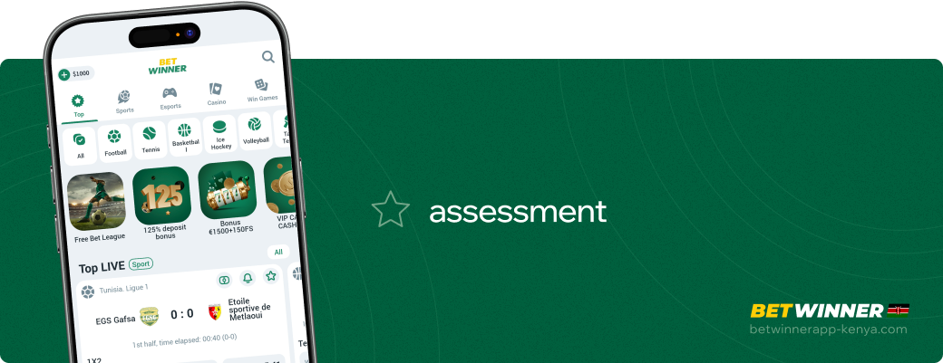 Assessment Betwinner APP Kenya