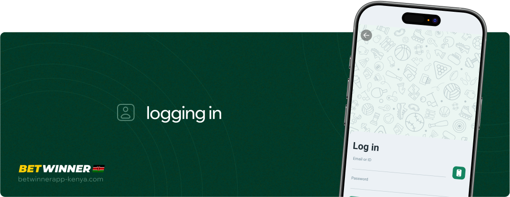 Logging into your Betwinner account in Kenya